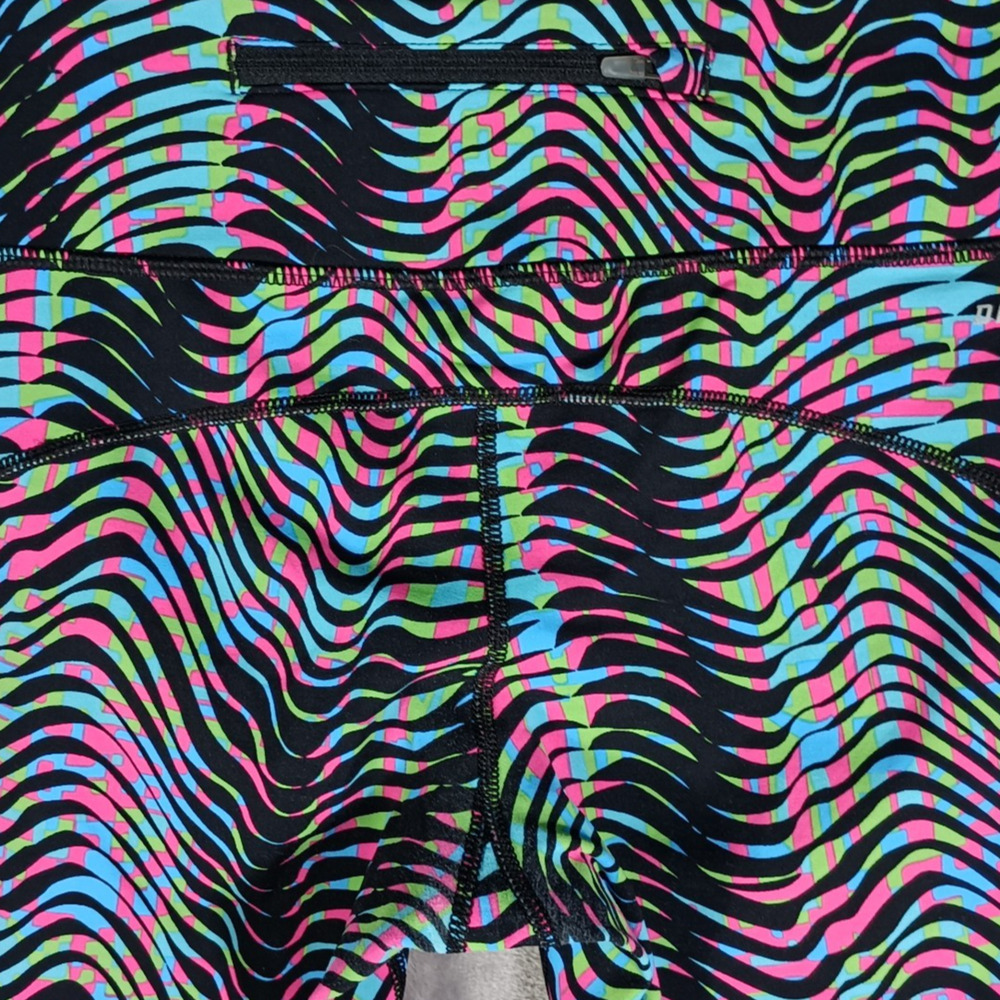 Nike Epic Lux Leggings Women Small Multicolor Dri Fit Running Cropped Sidewinder - Picture 8 of 12